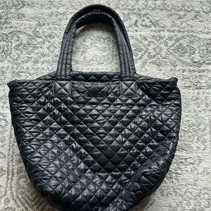 MZ Wallace Medium Metro Deluxe Tote - NAVY